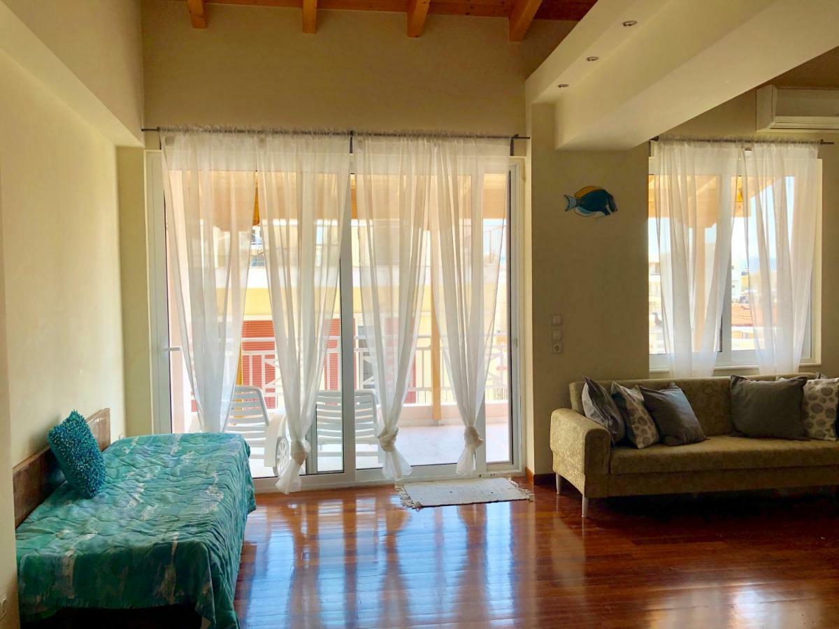 Apartmán Azure Retreat Loutráki Exteriér fotografie